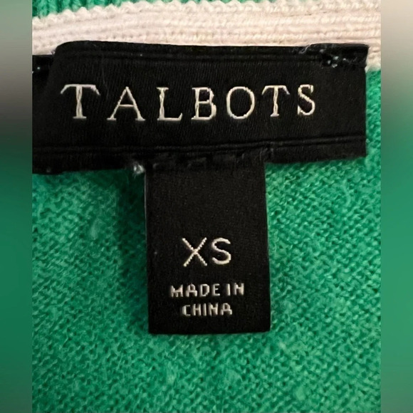 Talbots | ladies embellished anchor sweater. Size: XS - Picture 8 of 16